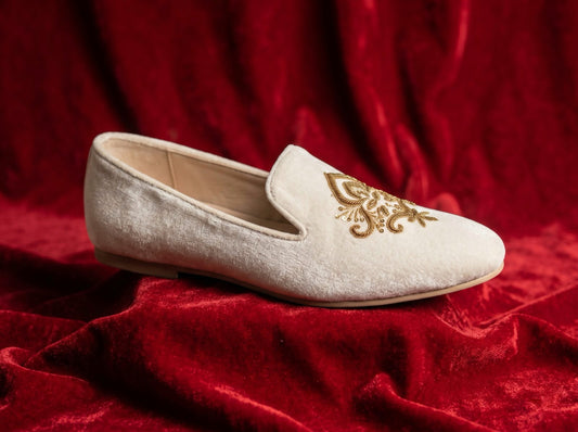 AURUM IVORY LOAFERS