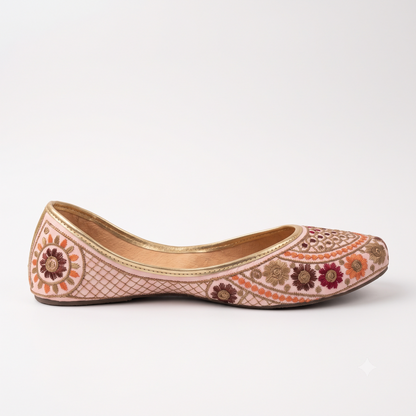 GULABI PETALS JUTTI