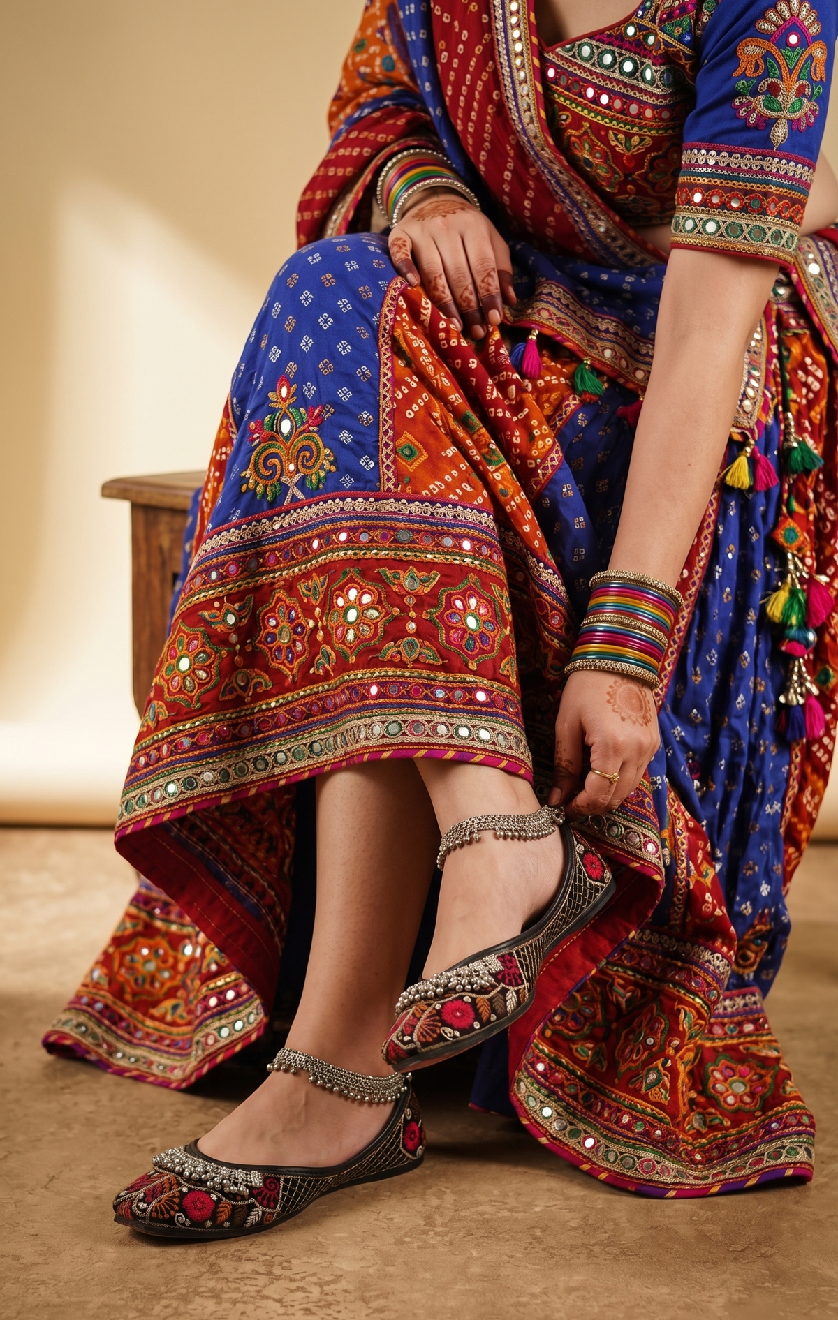 GHUNGHROO BLACK BUCK JUTTI