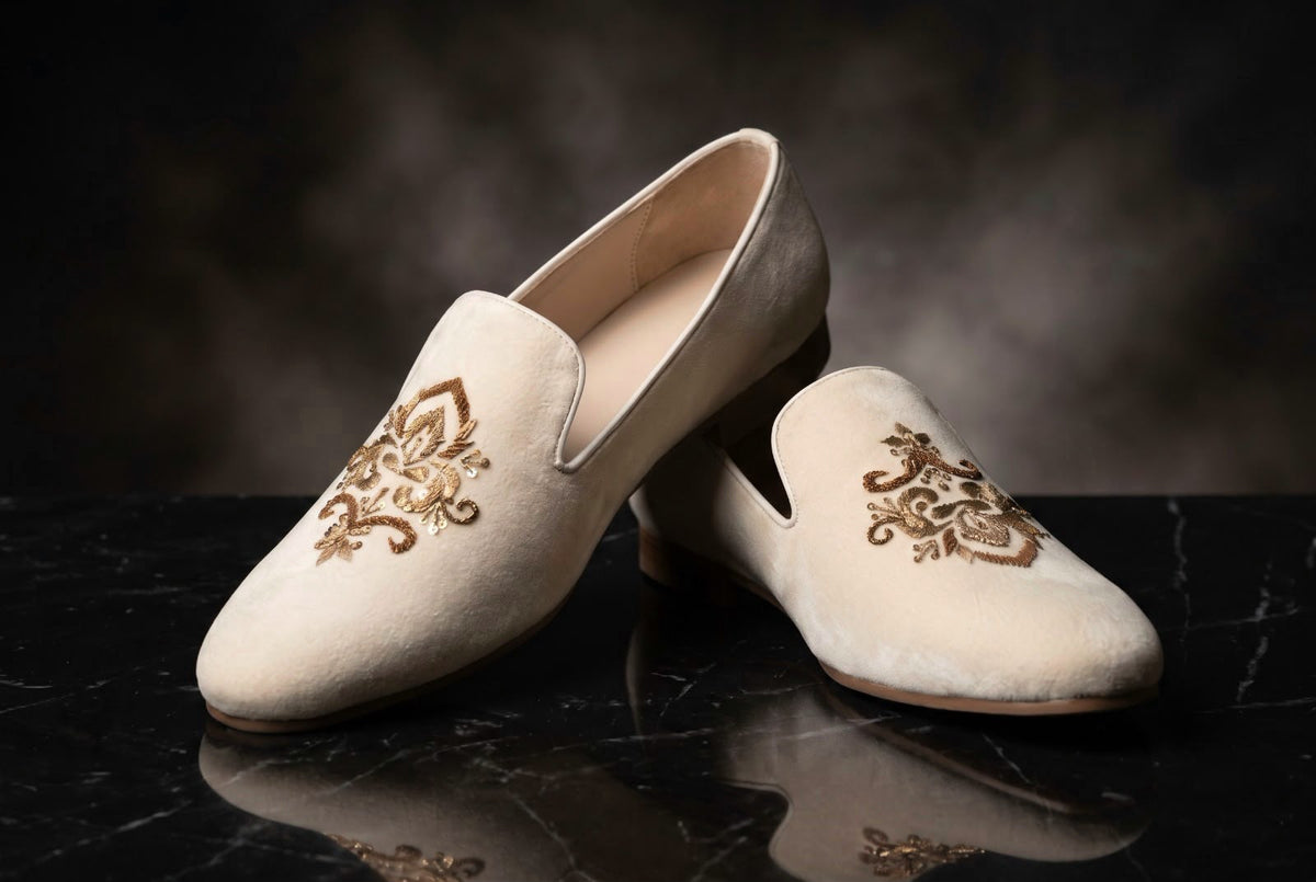 AURUM IVORY LOAFERS