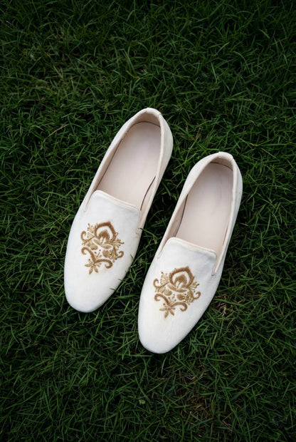 AURUM IVORY LOAFERS