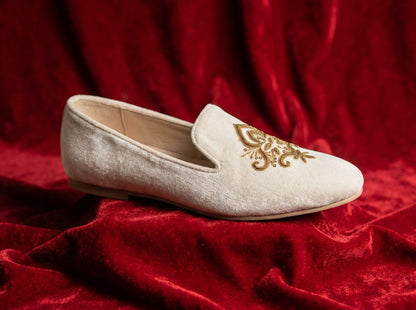 AURUM IVORY LOAFERS